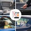 18-piece car emergency kit with window wedge, air wedge bag pump, long distance grabber