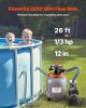 Sand Filter Pump for Above Ground Pool, 12 in, 2650 GPH, 1/3 HP Swimming Pool Sand Filter Pump System