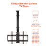 Motorized Ceiling TV Mount, TV Wall Mount for 32 to 55 Inch TV, Electric Adjustable Ceiling TV Mount