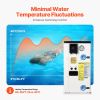 Electric Pool Heat Pump, 35830 BTU, Pool Heaters for 6605-13209GAL Above and In Ground Pools, Low Noise