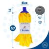 Mr Cleanie Microfibre Strip Mop Replacement Head for Household Cleaning Kitchen Bathroom