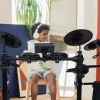 ADM Electronic Drum Set, 5 Drums 3 Cymbals Drum Kit for Beignner Adult