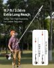 Gas Pole Saw, 43CC 2 Stroke Gas Powered Pole Saws with 10 in Cutting Bar, Cordless Tree Trimmer with 30 fl.oz Fuel Tank, 6.8 to 11.7 ft Extendable