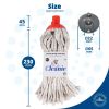 Mr Cleanie Cotton String Cord Floor Mop Replacement Head for Household Cleaning Kitchen Bathroom