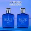 [Long-Lasting Men's Perfume] Long-Lasting3.4F|Oz Men's Eau De Toilette Spray-CucumberMuskmelon,Tangerine Flavor Perfume-Perfectfor Dating, Daily Life