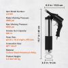 Air Operated Grease Gun, 6000PSI, 14 OZ/400 CC Capacity Heavy Duty Pneumatic Grease Gun, with 18.5 Inch Flexible Hose