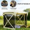 Pop up sunshade, pavilion, carport, beige