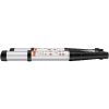 Telescoping Ladder, 10.5 FT Aluminum One-button Retraction Collapsible Extension Ladder, 375 LBS Capacity with Non-slip Feet