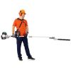 Multi-Functional 9-in-1 Gas Garden Tool – Pole Saw, Hedge Trimmer, Grass Trimmer & Brush Cutter, 38CC, EPA Compliant