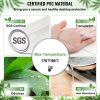 Plastic Table Cover, 42"x80"x0.08", Transparent PVC Table Protector, Rectangle Clear Desk Mat