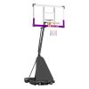 Portable Basketball Stand, 10 ft Height Adjustment Basketball Hoop & Goal, Basketballs Hoop Outdoor with 48 inch PC Backboard for Kids