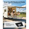 RV Slide Out Support Jack, 2 PCS Camper Slide-Out Leveling Jack, Powder-Coated Steel Support Jacks for RV, Camper, Travel Trailer
