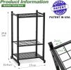 Garden Tool Organizer, Yard Tool Tower Rack for Garage Organization and Storage, Up to 35 Long-Handled Tools/Rakes/Brooms