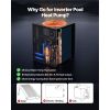 Pool Heat Pump Max 88850 BTU, Electric Pool Heater for In-Ground Up to 22454 Gallons, All-DC Inverter Technology, WiFi & App Remote Control
