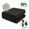 10ft*20ft Black shade net fabric provides efficient shading, premium materials, and an enhanced plant growth environment.