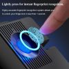 Fingerprint Child Proof Door Lock, Refrigerator Lock with Fingerprint & Door Locks for Kids safety, for Door Lock, Cabinet Locks and Window Locks
