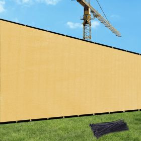 Prohibited From Sale On Amazon XISHAN Fence 5'X50' Dark Grey,Black,Sand HDPE 130 Grams (Option: 5X50ft-Sand)