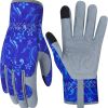 Leather Gardening Gloves for Women Thorn Proof Garden Gloves Touch Screen Working Gloves Gifts,M